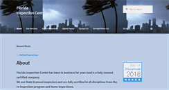 Desktop Screenshot of floridainspectioncenter.com